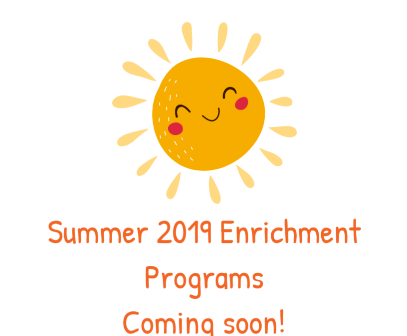 Summer 2019 Enrichment Classes